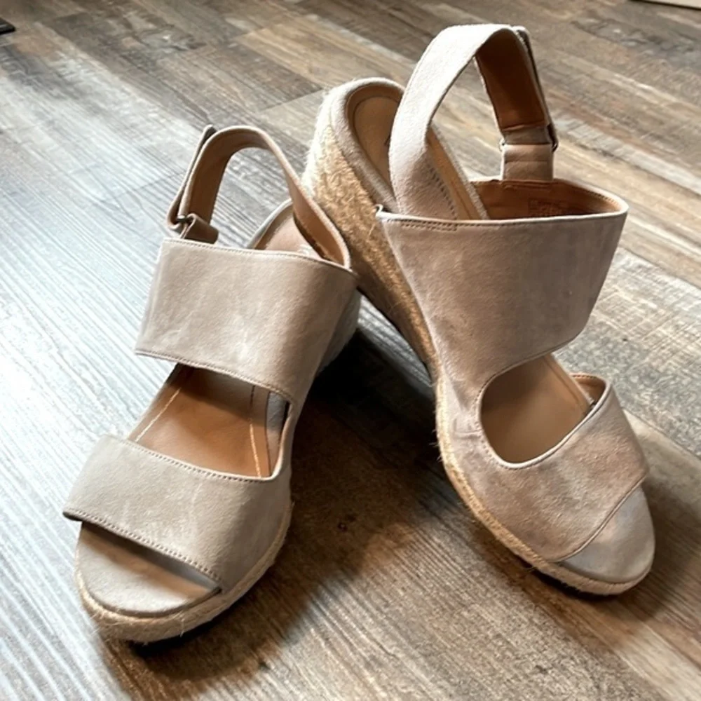 Vionic Coastal Grandma Boho-Chic Orthopedic Brooke Dark Taupe Sandal, Size 10W - Picture 2 of 12